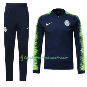 Manchester City Trainingsanzüge Blau Grün 2018-2019
